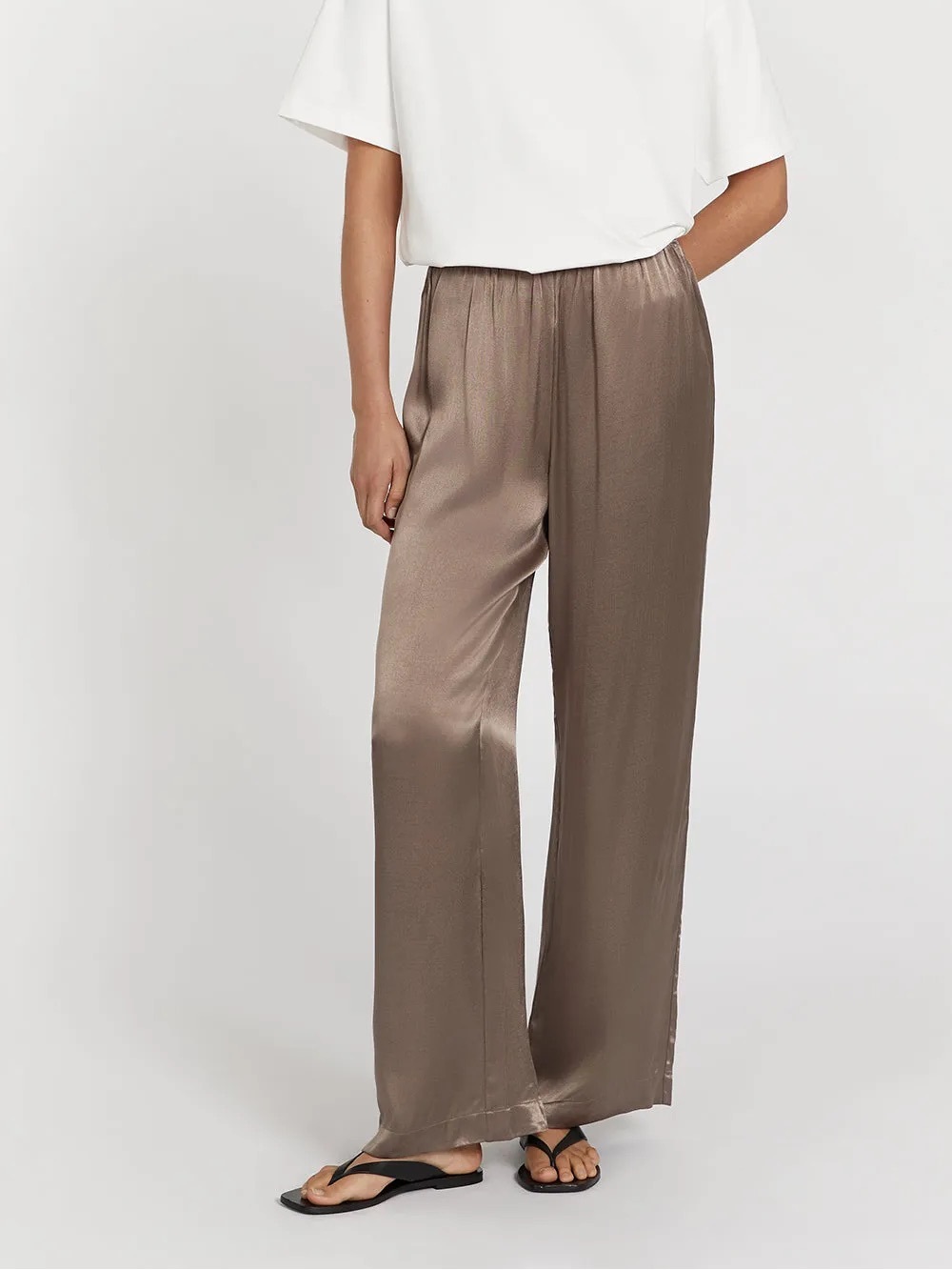 Dissh • Eve latte satin pants